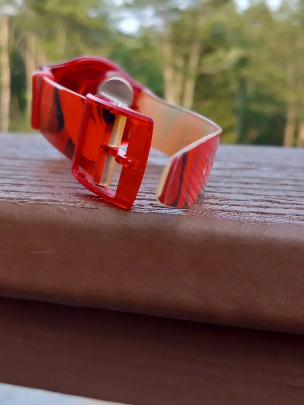 Vintage Swatch Watch The Rose Watch RUNS AND KEEPS TIME